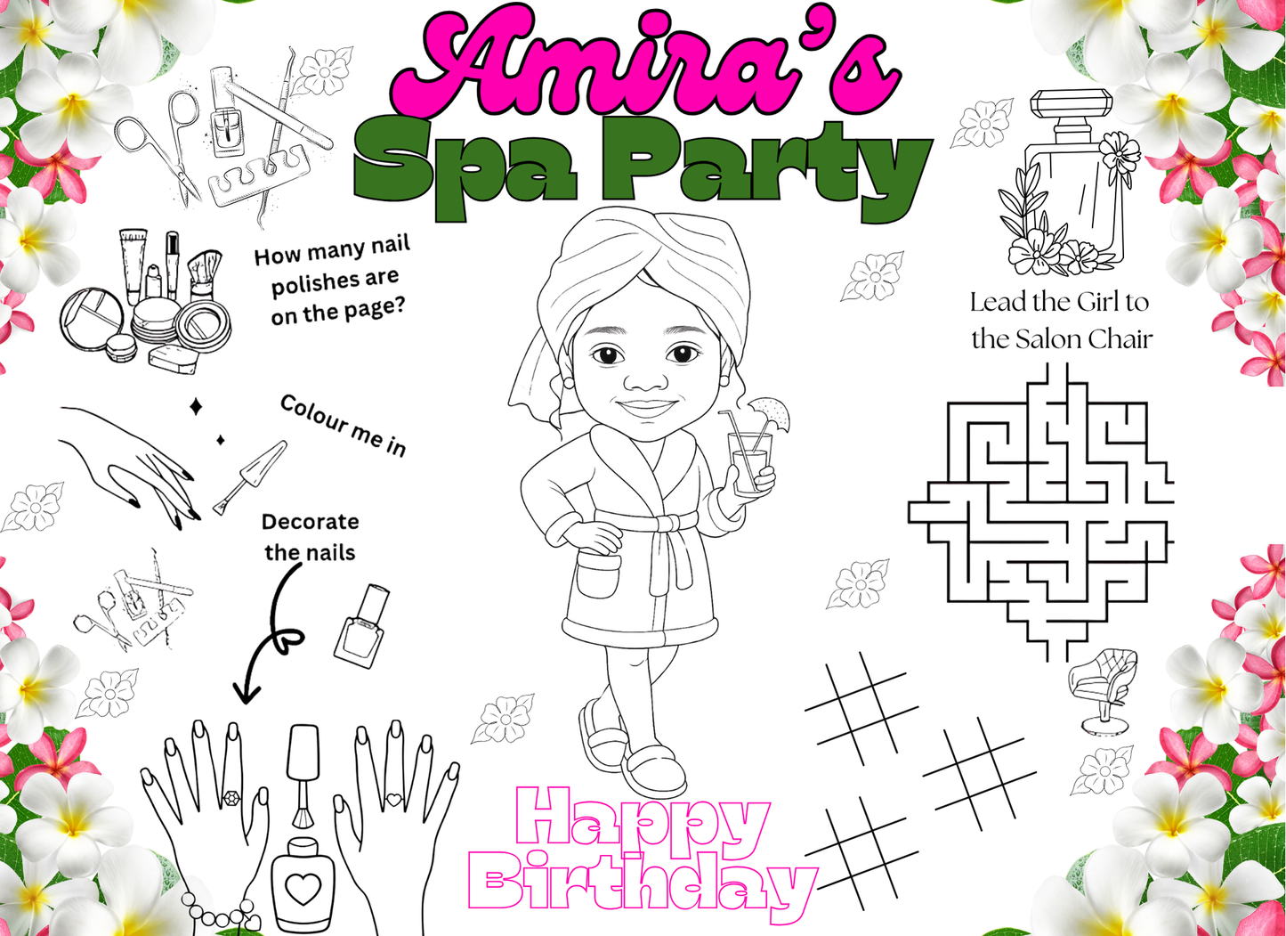 Coloring Book/PlaceMat