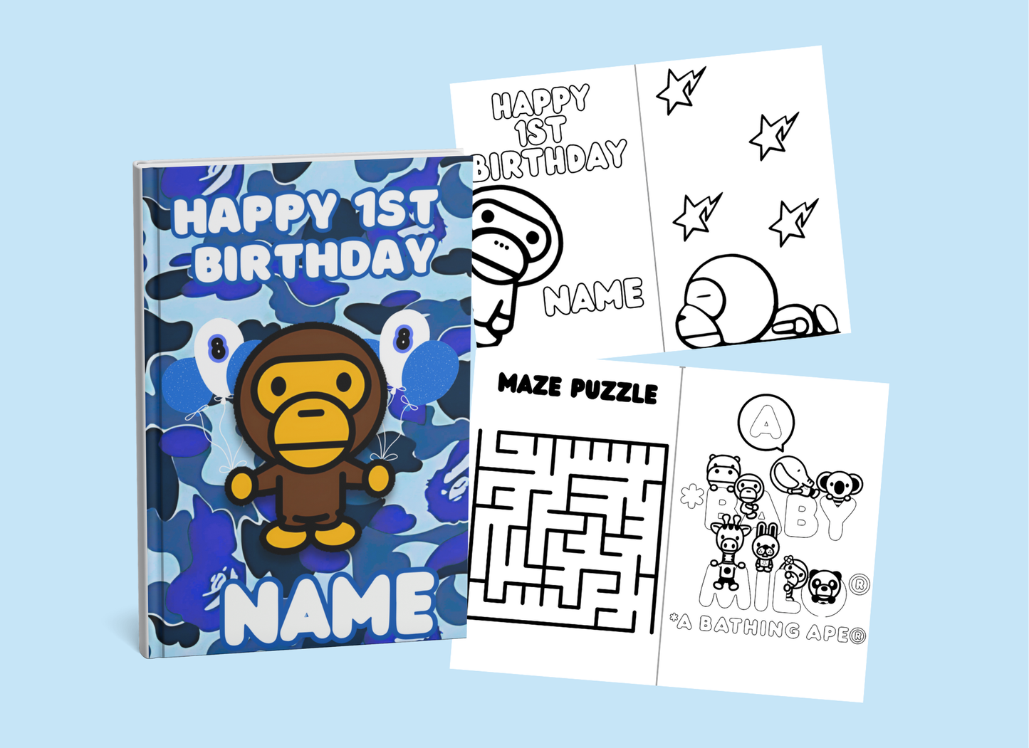 Coloring Book/PlaceMat