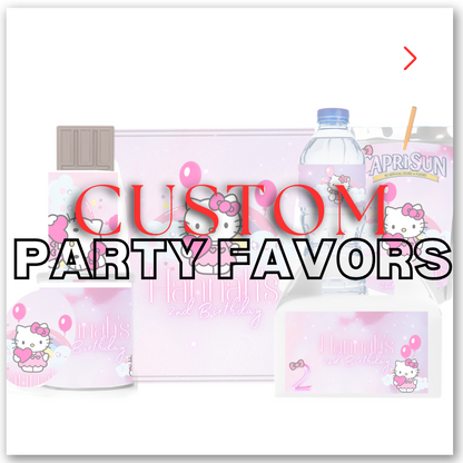 Digital Party Favors Design