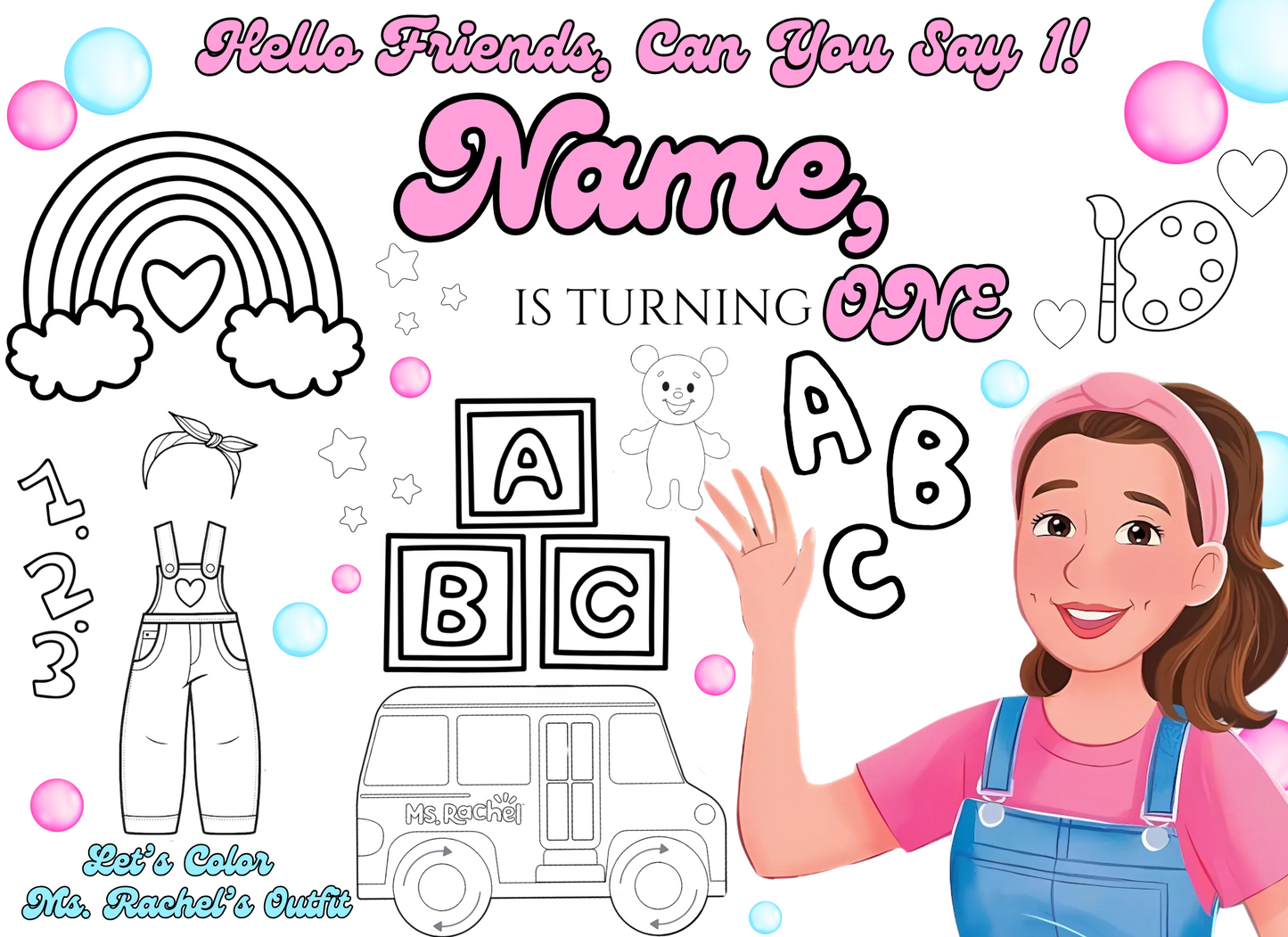 Coloring Book/PlaceMat